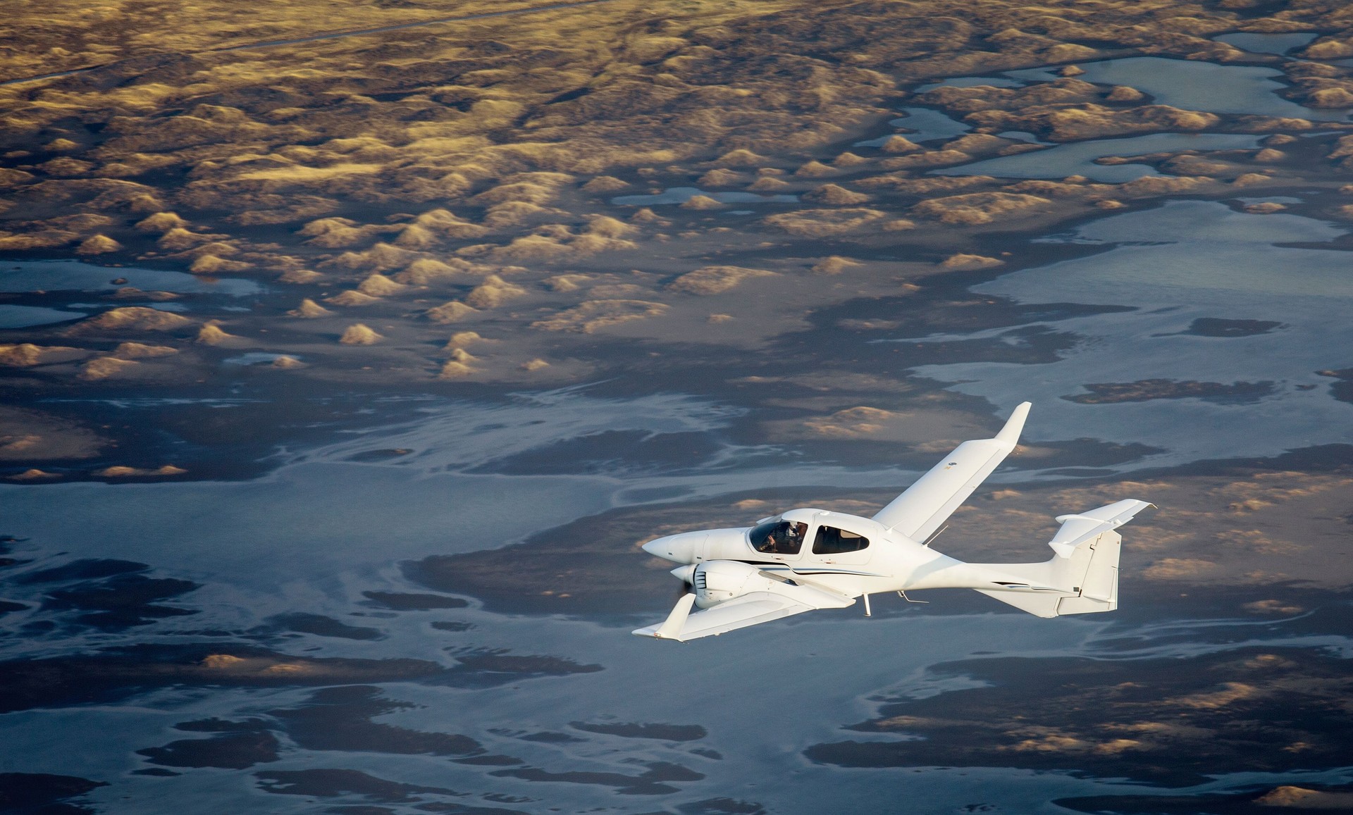 Enjoying nature from above